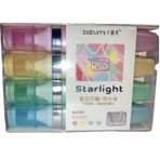 Bafix Fosforlu Kalem (İşaret Kalemi) Simli Starlight 4 Renk Blister 51072