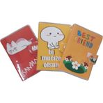 Bafix Not Defteri Pvc Kaplı Bfx-Pvc Karışık Renk (4 Lü Paket)