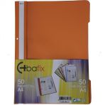 Bafix Plastik XL Turuncu A4 Telli Dosya