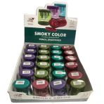 Bafix Smoky Color Kalemtraş Çiftli Hazneli Tr-308-24-Pkt