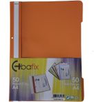 bafix telli dosya plastik a-4 turuncu 66729 50 li (1 paket 50 adet) - Yok