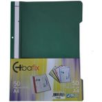bafix telli dosya plastik xl açık yeşil a4 (50 li paket) - Yok