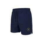 BAFK NO FEAR Erkek Spor Şortu, Lacivert, Elastik Bel, Yan Cep, Günlük ve Spor Kullanım için Rahat Kesim, Hafif Kumaş, Nefes Alabilen, Terletmeyen (Lacivert, XL)