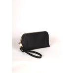 Bag Molly El Çantası Orta Boy Telefon Çantası Siyah Deri Desenli - 0TB-Siyah