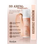 Baga 50+Spf BB Krem Medium Leke oluşumunu Önlemeye Yardımcı Olur, Aydınlık ve Canlılık Sağlar