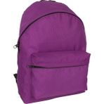 Bagacar 126 Mor Su Geçirmez Kumaş Unisex Günlük ve Okul Sırt Çantası, Ayarlanabilir Askılı 20L, 43x30x12 cm