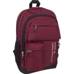 Bagacar 20101 Bordo Unisex Sırt Çantası