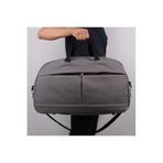 Bagacar 50x30x24 cm Unisex Gri Kumaş Plaj Spor ve Seyahat Çantası