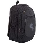 Bagacar 7024 Siyah Klınkır Kumaş Unisex Sırt Çantası
