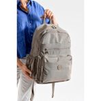 Bagacar Bolsas 1095 Su Geçirmez Ithal Krinkıl Kumaş Laptop Bölmeli Okul ve Günlük Sırt Çantası Vizon - OKUL VE GÜNLÜK SIRT ÇANTASI - Kahverengi - Vizon - 45*31*17