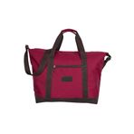Bagacar Bordo Unisex Omuz Askılı Plaj Spor Seyahat Çantası