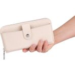 Bagacar Bozuk Para Ve Telefon Bolmeli Kullanisli Cuzdan Bej