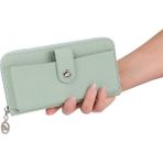 Bagacar Bozuk Para ve Telefon Bölmeli Kullanışlı Cüzdan Mint - Açık Mint