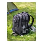 Bagacar Dağcı Trekking Seyahat Ve Kamp Sırt Çantası Gri Gri Büyük Boy Unisex