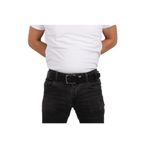 Bagacar Hakiki Siyah Kot Pantolon 115 cm Erkek Kemeri