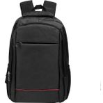Bagacar Okul ve Günlük Laptop Bölmeli Su Geçirmez Sırt Çantası Siyah - Laptop Çantası - 47*41*19