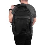 Bagacar Okul ve Günlük Laptop Bölmeli Su Geçirmez Sırt Çantası Siyah - LAPTOP ÇANTASI - 48*42*17