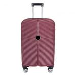 Bagacar Pause2 Pudra 8 Tekerlek Fiber Abs Orta Boy Valiz