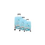Bagacar Plane Buyuk Orta Kabin Boy İcin 3 Lu Valiz Kilifi