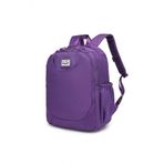 Bagacar Smart Bag 3199 Okul Ve Gunluk Laptop Bolmeli Sirt Cantasi Mor