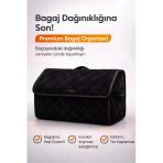 Bagaj Çantası Oto Bagaj Organizer Lüks Tay Tüyü Su Geçirmez Kaymaz Katlanır Düzenleyici - Y2