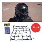 Bagaj Filesi Elastik 40x40cm Mavi Kask Filesi Eşya Filesi