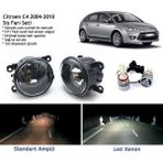 Bagajon Citroen C4 Hb 2004-2010 Beyaz LED Xenon Sis Farı Seti