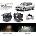 Bagajon Dacia Logan Sedan 2004-2012 Beyaz LED Xenon Sis Farı Seti