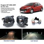 Bagajon Peugeot 207 2006-2009 Beyaz LED Xenon Sis Farı Seti