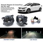 Bagajon Renault Megane Sw Grandtour 2008-2015 Beyaz LED Xenon Sis Farı Seti