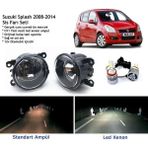 Bagajon Suzuki Splash 2008-2014 Beyaz LED Xenon Sis Farı Seti