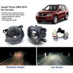 Bagajon Suzuki Vitara 2005-2014 Beyaz LED Xenon Sis Farı Seti