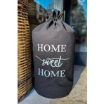 Bagand Home Sweat Home Baskılı Siyah Damacana Kılıfı