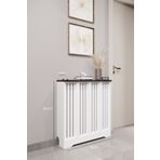 BAGAX Efes Model, Beyaz Üstü Siyah Renk,iç Ölçü 76 Cm Dış Ölçü 80 Cm Petek Kaplama, Dresuar