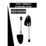 Bağcık Comfy Siyah Yaylı Ayakkabı Kalıbı