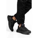 Bağcıklı Günlük Kullanıma Uygun Spor Ayakkabı Sneaker Erkek Mavi Haki Siyah Ortopedik Tabanlık Siyah 42