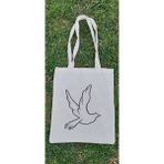 Bagessen Uçan Kuş Bez Çanta - 35CMX40CM