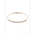 Baget Pırlanta Rose Gold Bilezik
