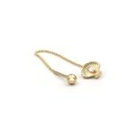 Baget Taşlı İstiridye Tragus Küpe