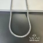 Baget Zirkon Taşlı Su Yolu Kolye - Kl0185