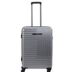 Baggaj V2404 Siyah Silver PC Valiz Set