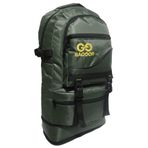 Baggor 65 Litre Körüklü Siyah Su Geçirmez Çok Gözlü Laptop Bölmeli Erkek Bayan Okul-Kampçı-Seyahat-Dağcı-Outdoor-Trekking Sırt Çantası (Yeşil)