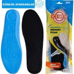 Baggor Iceman Memory Foam Yumuşak, Tam Ortopedik Ayakkabı Tabanlık Rahat, , Masaj , Akıllı Hafızalı, Spor, Erkek, Kadın, Çocuk, Yetişkin - 36 - 40