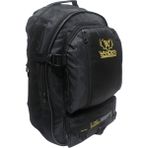 Baggor Wander 50 Litre Siyah Çok Gözlü, Sıkıştırma Kemerli Yürüyüş-Seyahat-Okul-Dağcı-Trekking-Kampçı Sırt Çantası