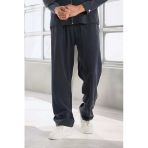 Baggy Kalıp Cupra Kumaş Jogger Erkek Eşofman Altı Pantolon - Füme
