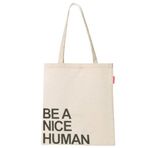 Baghashtag Be a Nice Human Baskılı Kadın Günlük Çanta