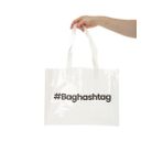 Baghashtag Beyaz Şeffaf Plaj Çantası
