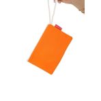 Baghashtag Turuncu Clutch Bez Çanta