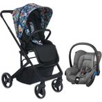 Bagi Neo 2 Concrete Grey Travel Sistem Multicolor Bebek Arabası
