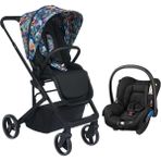 Bagi Neo 2 Multicolor Black Raven Travel Sistem Bebek Arabası